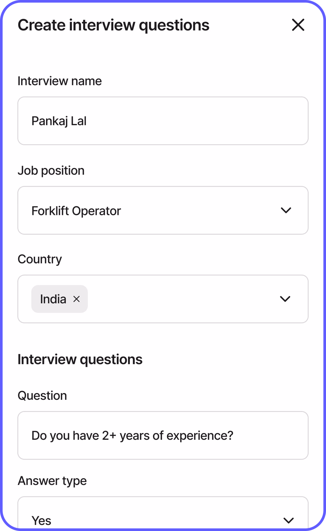 Mobile View